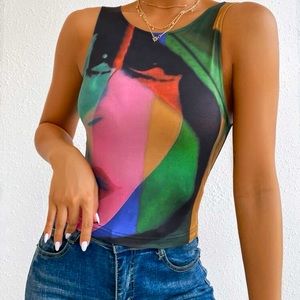 Shein Colorblock Tank
